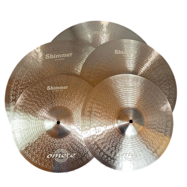 Shimmer Cymbal Band Pack 4Pcs【omete cymbals】