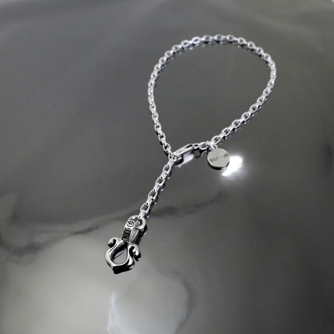 CHAIN ANKLET #2 [TINY RHYTHMIC HORSESHOE] / タイニーリズミックホースシュー#2チェーンアンクレット
