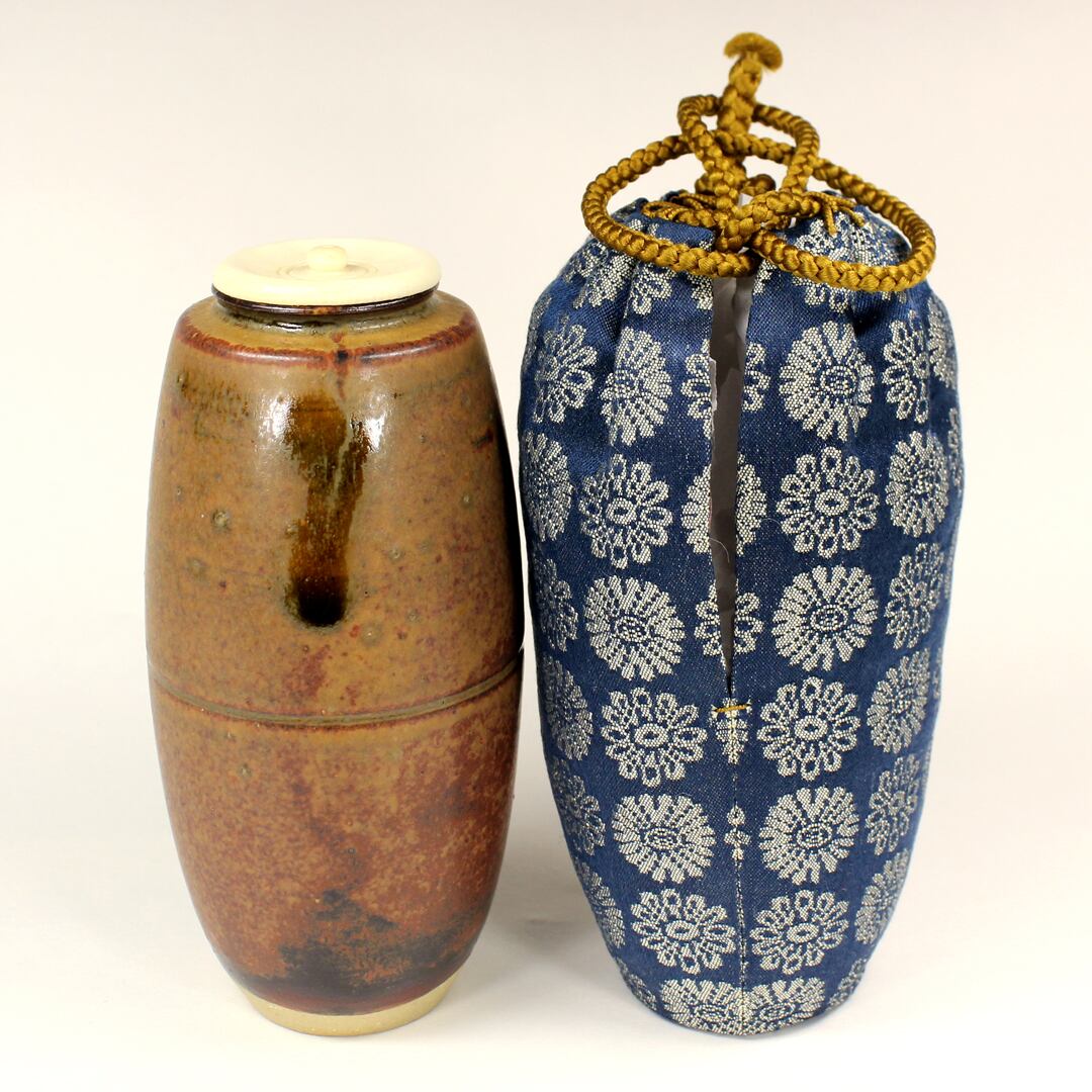 抱瓶　壺屋焼　沖縄サミット限定品　清正作品 抱瓶壺屋焼沖縄サミット限定品清正作品