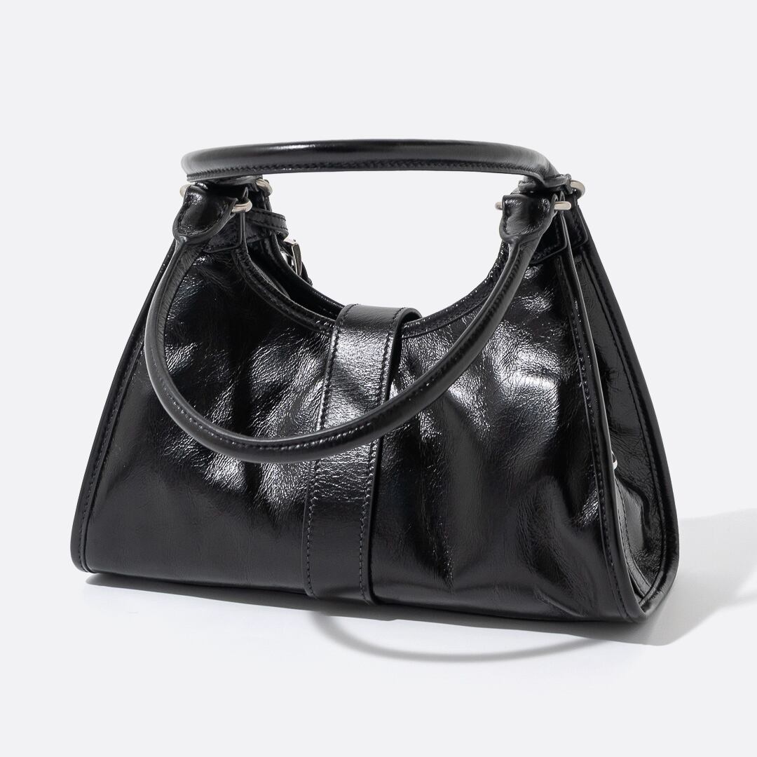 【極美品】PRADA スモールレザートートバッグ PRADA スモール レザー トートバッグ ブラック | POCKET MAISON