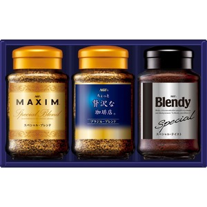 【努力特価】AGF ギフト プレミアムインスタントコーヒーギフト 3本 【 ブレンディ 】【 マキシム 】【 ちょっと贅沢な珈琲店 】 【 コーヒーギフト 】