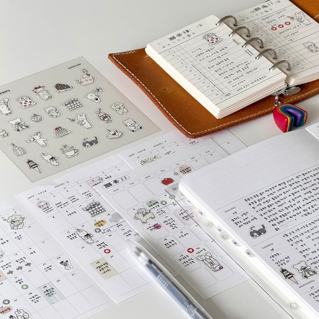 ★新作予約 papeterie.atelier 〔PAPE 5周年ステッカー〕