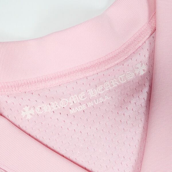 Size【XXL】 CHROME HEARTS クロム・ハーツ MESH WARM UP JERSEY PINK