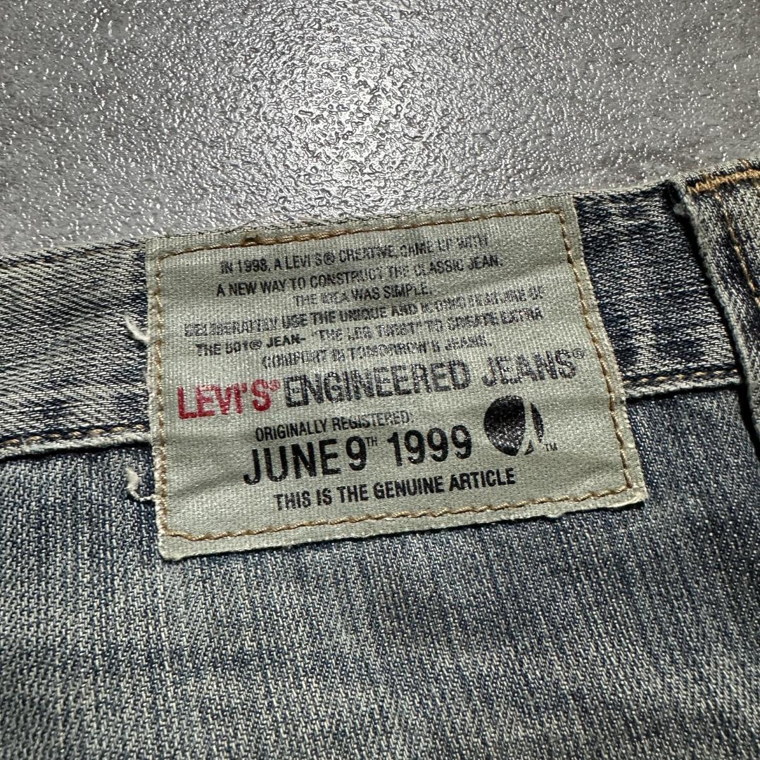 W36 L32】 europe levi'sリーバイス engineered | ib2