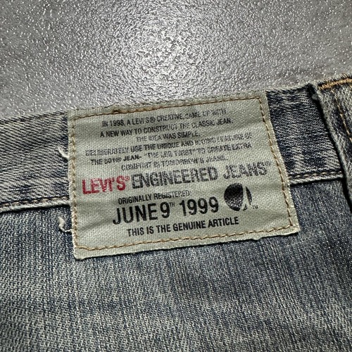 【W36 L32】 europe levi'sリーバイス engineered 詳細写真4