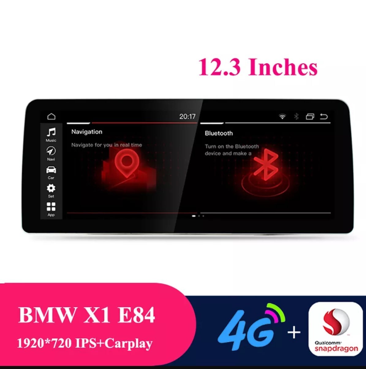  E84 CiCレス用 12.3 Androidモニター E84 CiCレス用 12.3 Androidモニター BMW E84 CiCレス用 12.3 Android