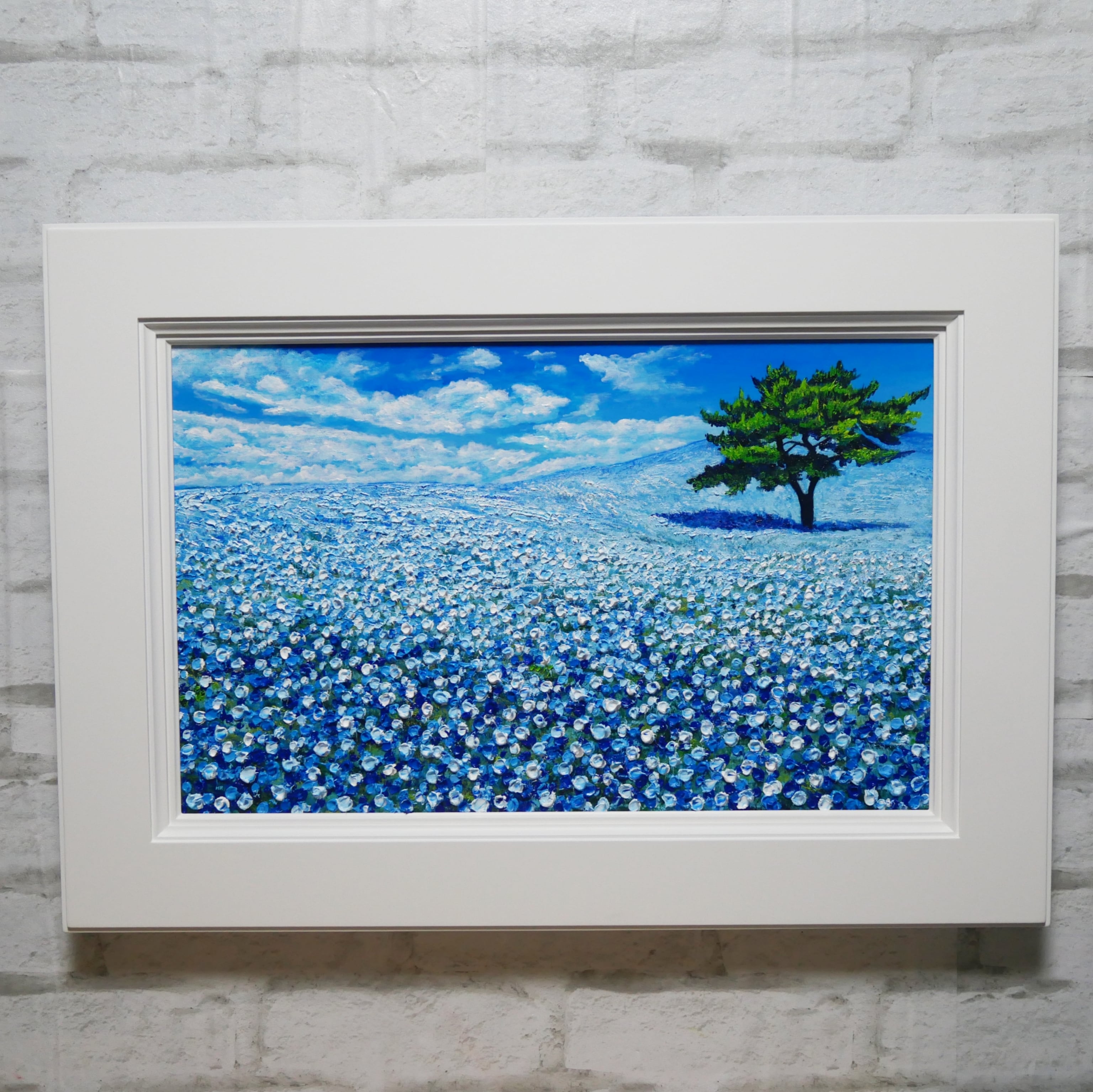 油絵 絵画 【紫陽花畑】 | HIROSHI1990 油絵 絵画 【紫陽花畑】 | HIROSHI1990