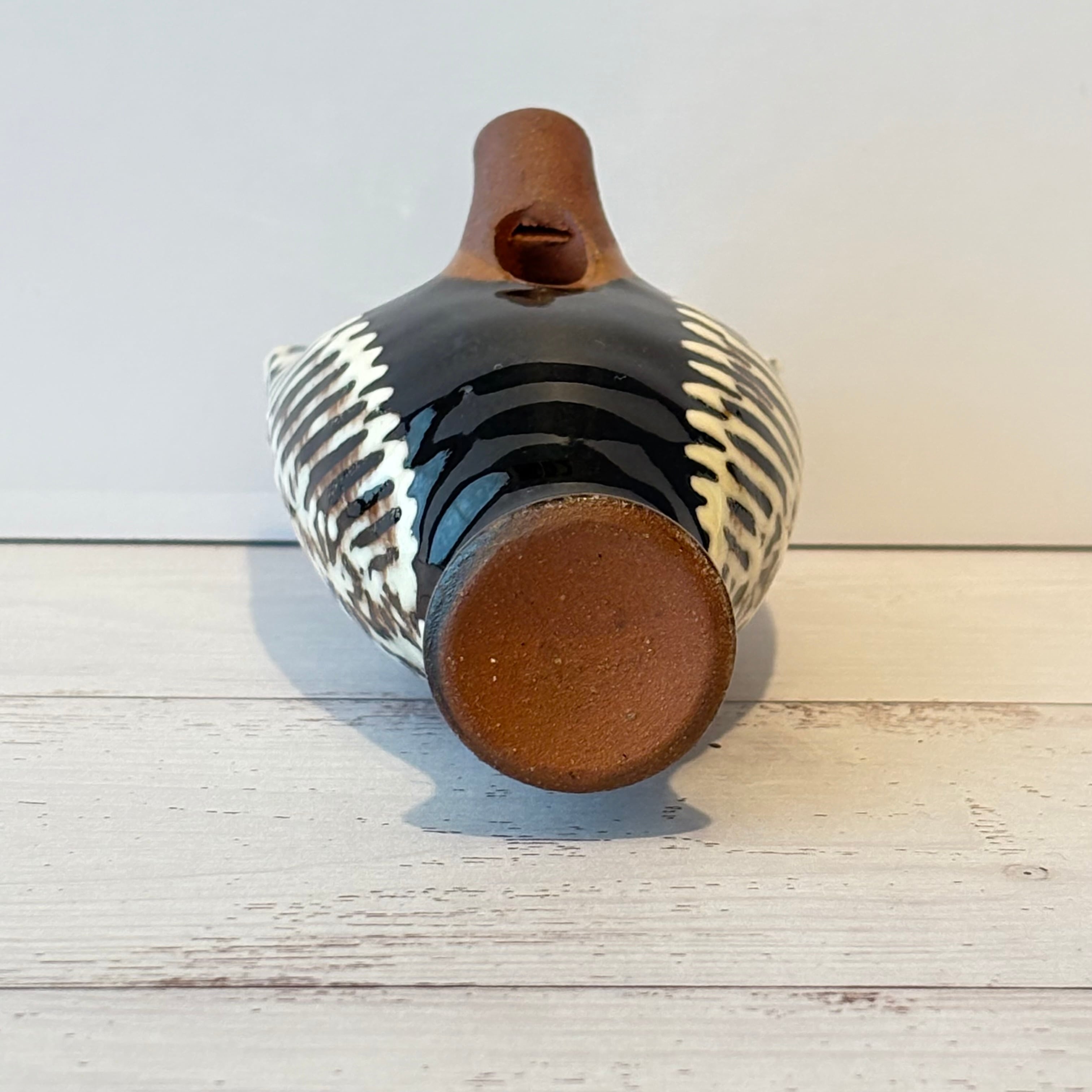 790 リトアニア 陶器の笛/フクロウ | attic