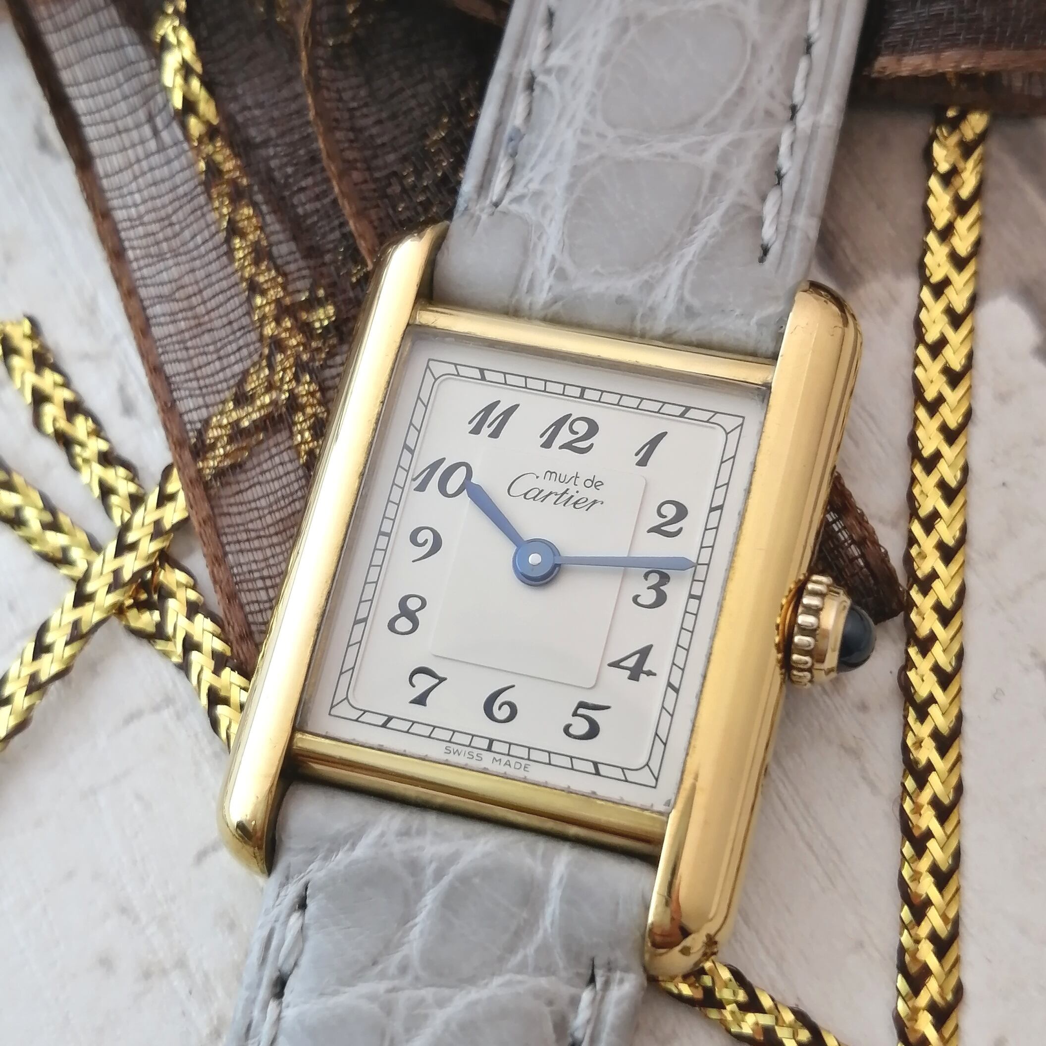 OH済 Cartier✨カルティエ タンク SM ✨新品ベルト ヴィンテージ 腕時計 | Masaco Vintage （マサコ ヴィンテージ  ）腕時計やアクセサリーのお店 powered by BASE