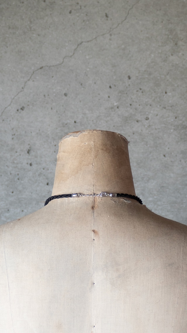 unknown used Black Spinel necklace