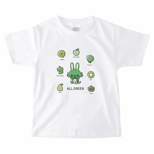 【Ranny mix】Kids Tシャツ　ALL GREEN