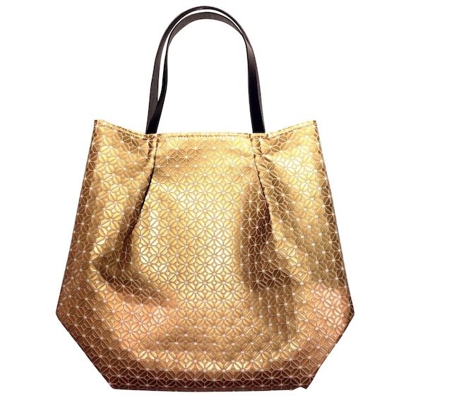 COMMON tote Bag / GOLD WHITE