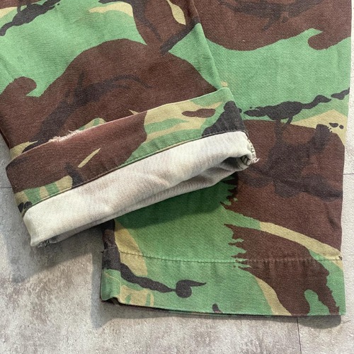 60-80s イギリス軍 実物 DPMカモ フィールドパンツ w27 詳細写真15