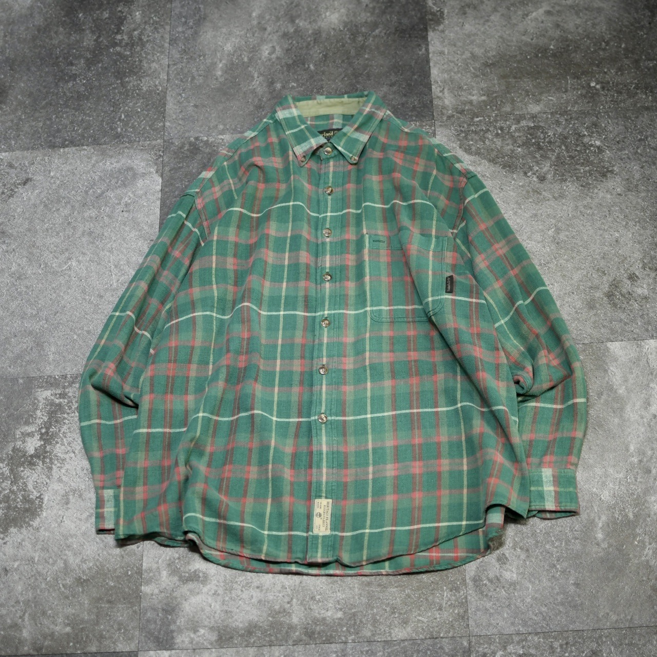 Timberland check cotton flannel shirt