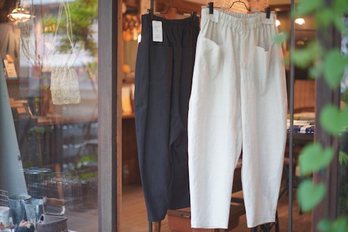 atelier naruse  linen cotton sarouel pants　 （size 1)
