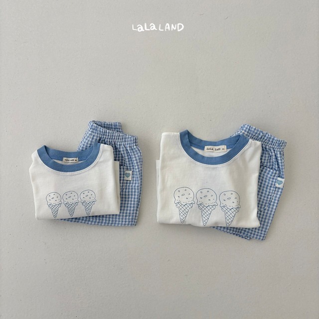 《予約》送料無料【lalaland】Seersucker Check Shorts