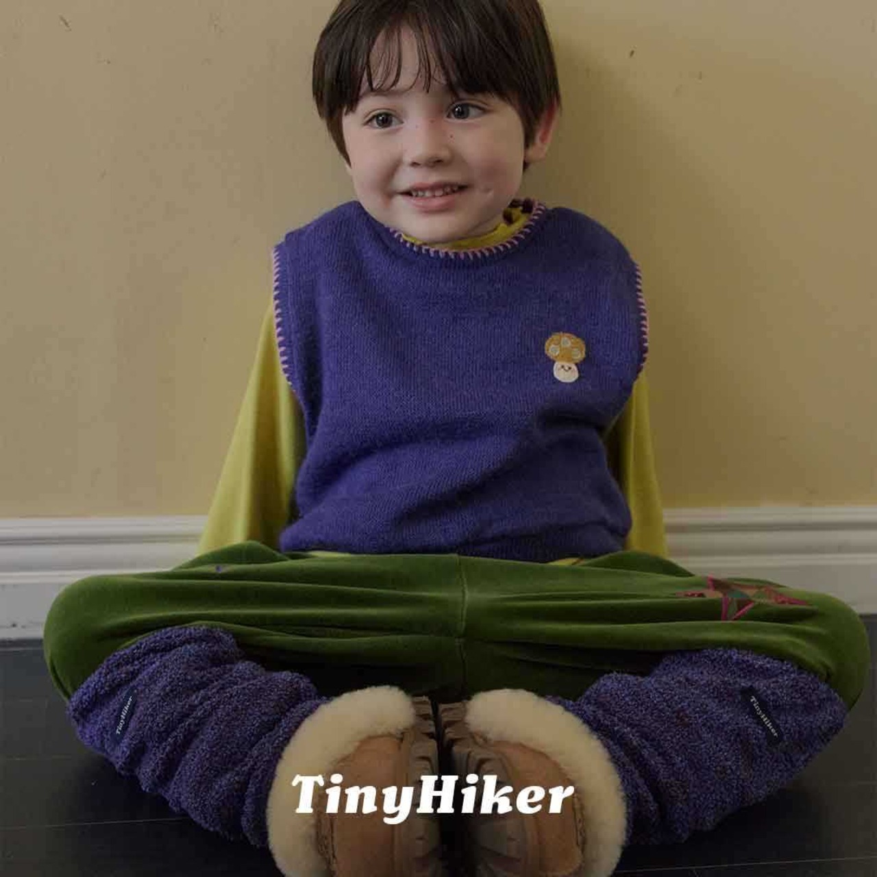 〖取寄〗韓国子供服 / 26winter / TinyHiker / キノコメロベスト / キッズ *XS~XL*