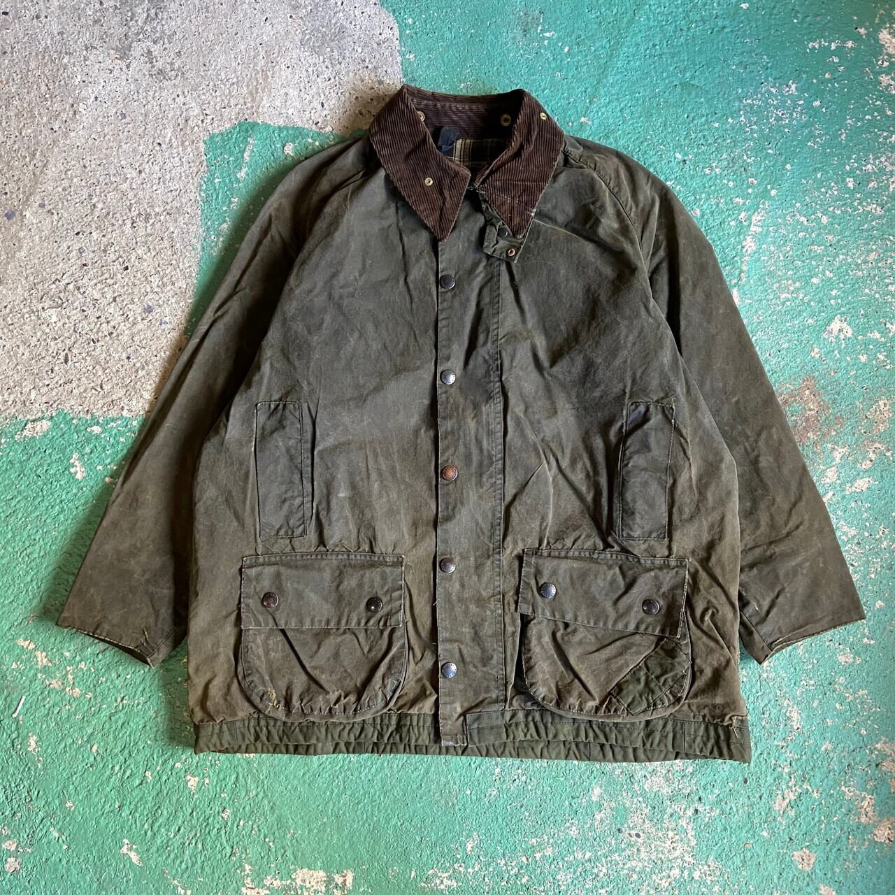 80年代 ビンテージ 旧3ワラント Barbour バブアー BEAUFORT ビュー 