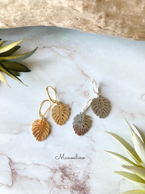 Hawaiian  monstera pierce (ハワイアンモンステラピアス)