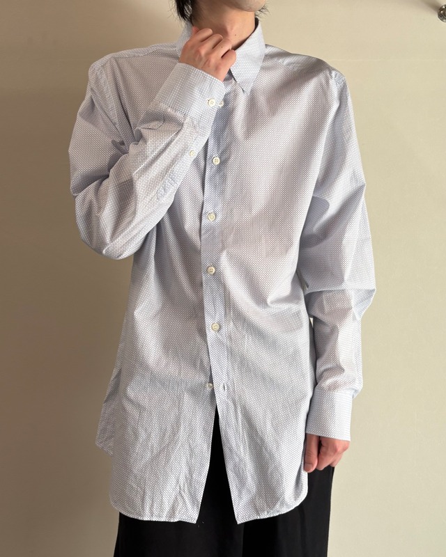 【PRADA】geometry pattern shirt