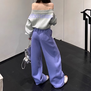 ロゴオフショルトレーナー ・13254 ロゴオフショルトレーナー ・13254