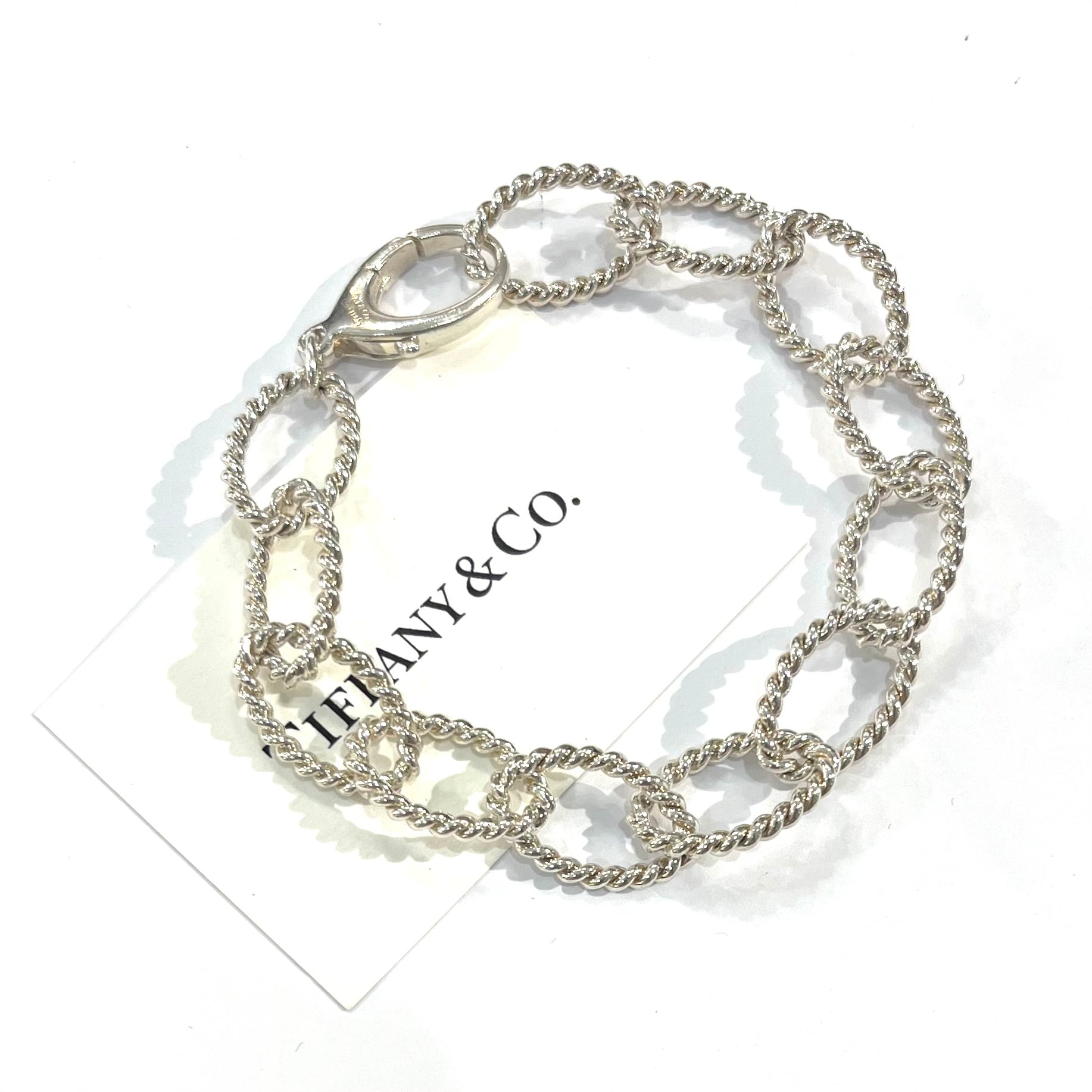 TIFFANY&CO.】【20.5cm】2606ティファニー ツイスト サークル