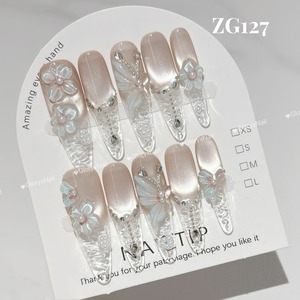 ZG127 ネイルチップ サイズXS/S/M/L Lサイズあり