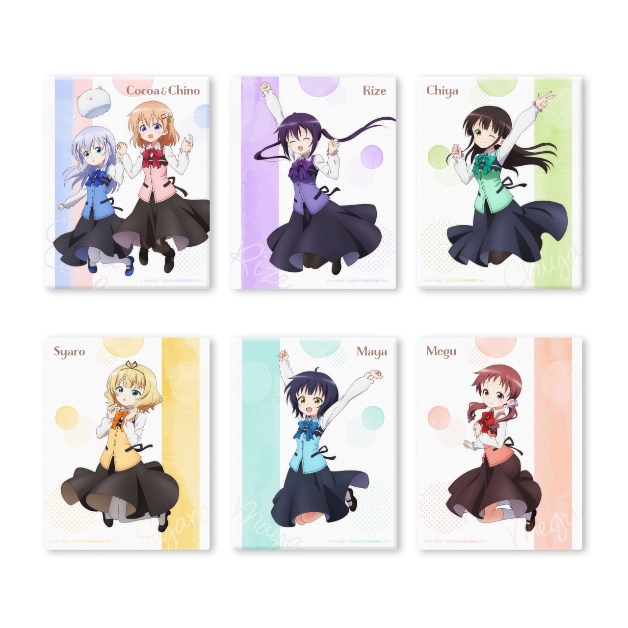 ☆うさぎページです☆ ご注文はうさぎですか？BLOOM」キャラファインボード＜なかよし