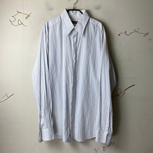 DOLCE&GABBANA white stripe shirt