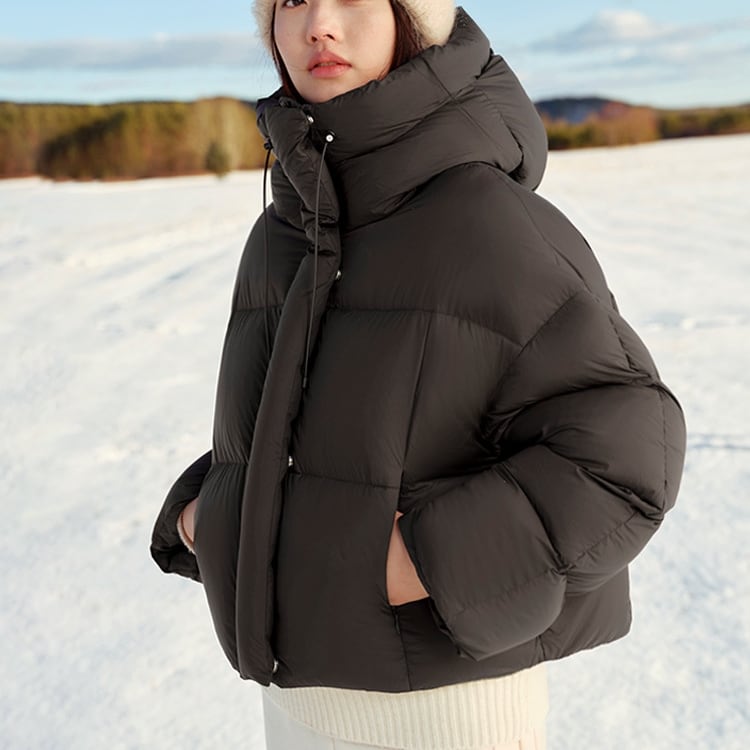 ビッグカラーショートダウンジャケット SG0256