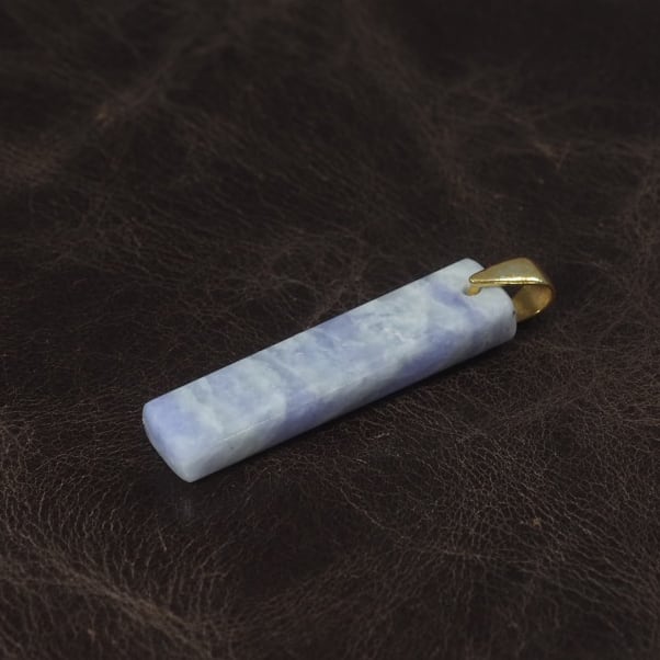 糸魚川翡翠 ラベンダー翡翠 ペンダントトップ 2.5g Itoigawa Lavender