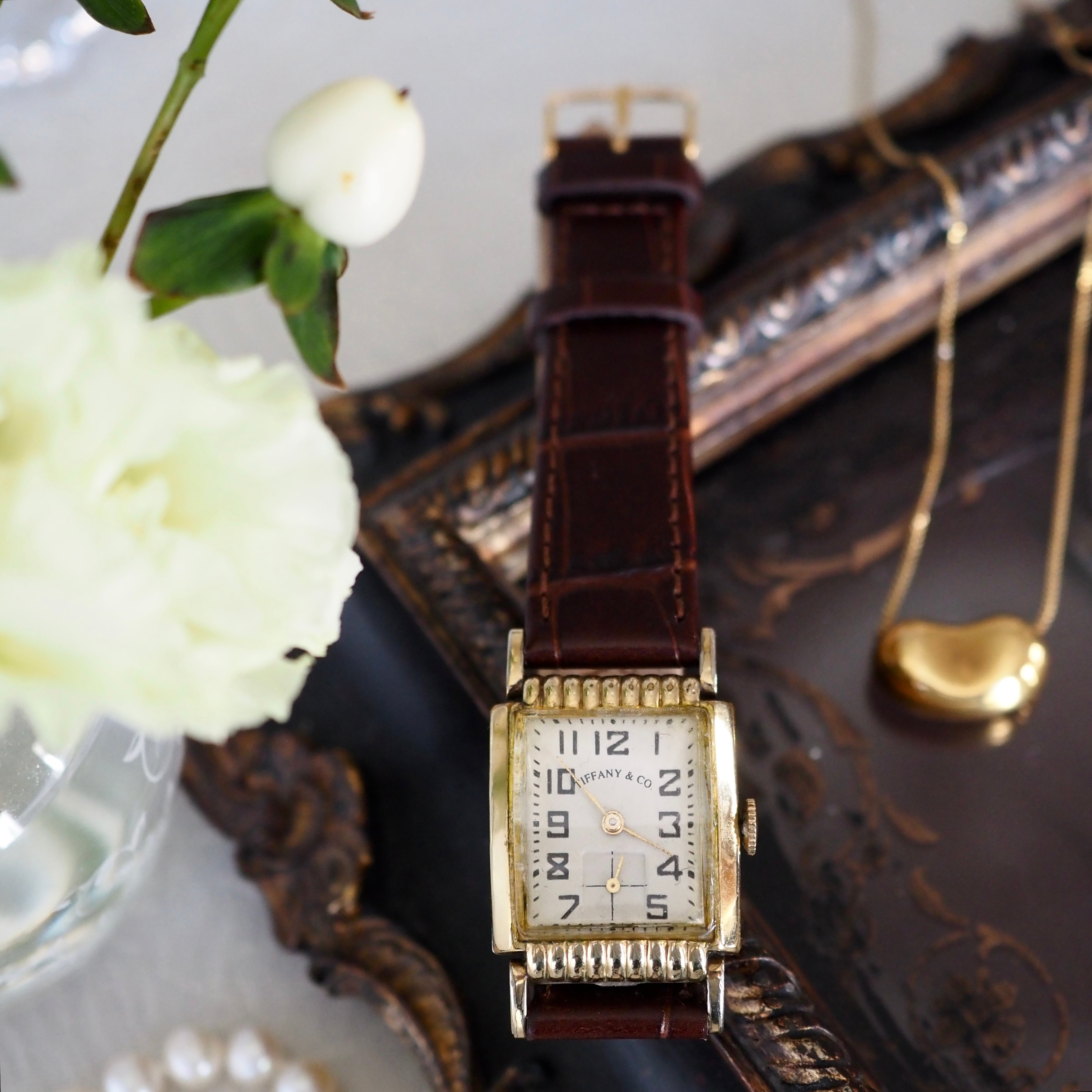 Tiffany & Co. ティファニー 1940s ドレスウォッチ アンティーク時計