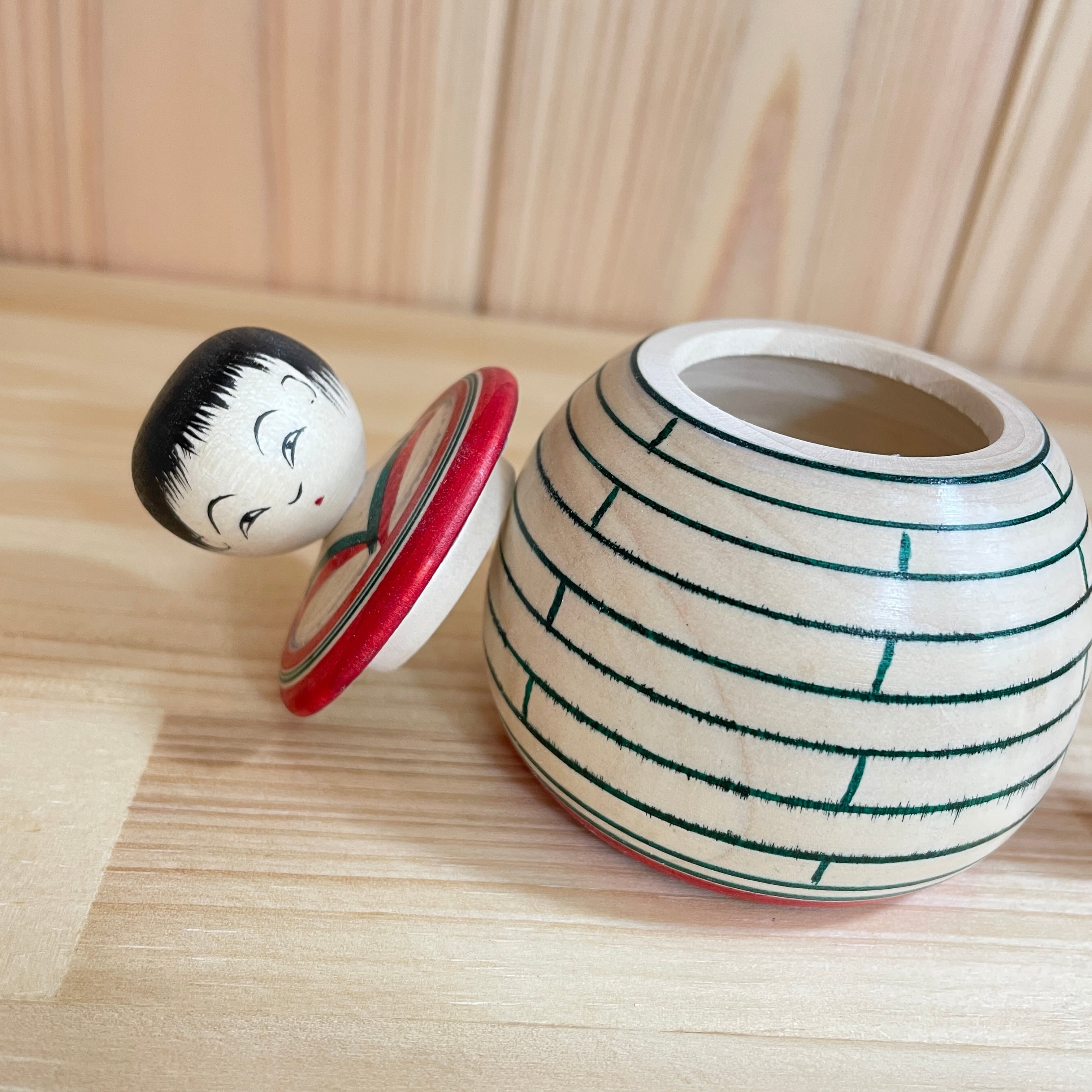 新山吉紀工人:弥治郎系】喜一型えじこ 入れ物(+小2個):3寸 8cm 小 新山吉紀工人:弥治郎系】喜一型えじこ 入れ物(+小2個):3寸 8cm 小