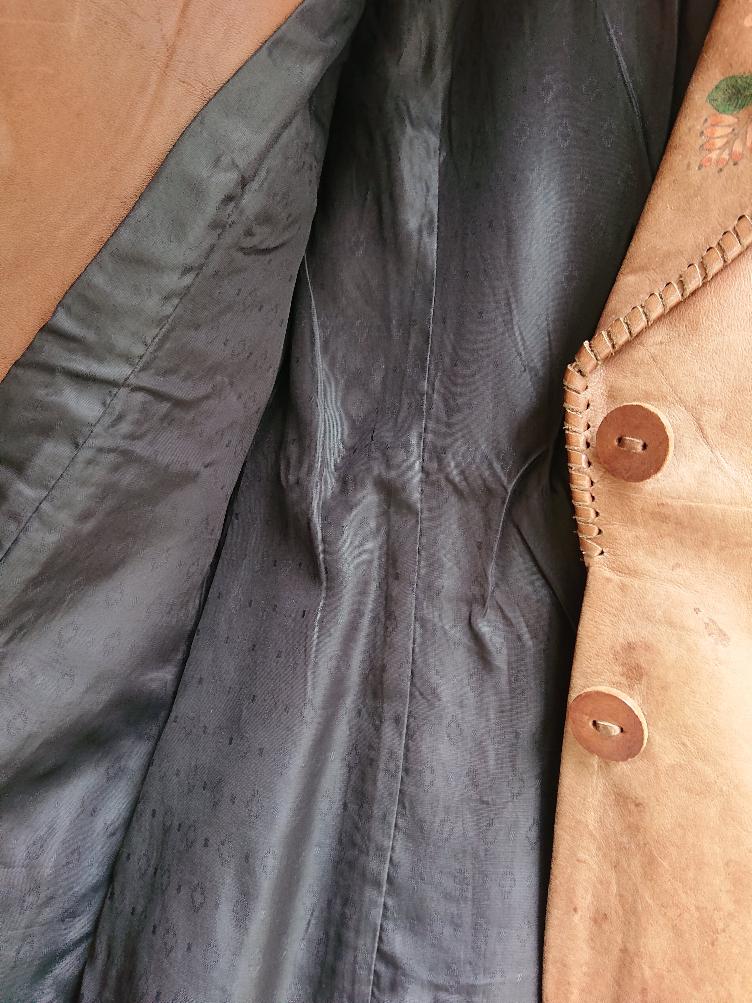 1970s Char LEATHER JACKET Brown Color | BOW & ARROW WEB STORE