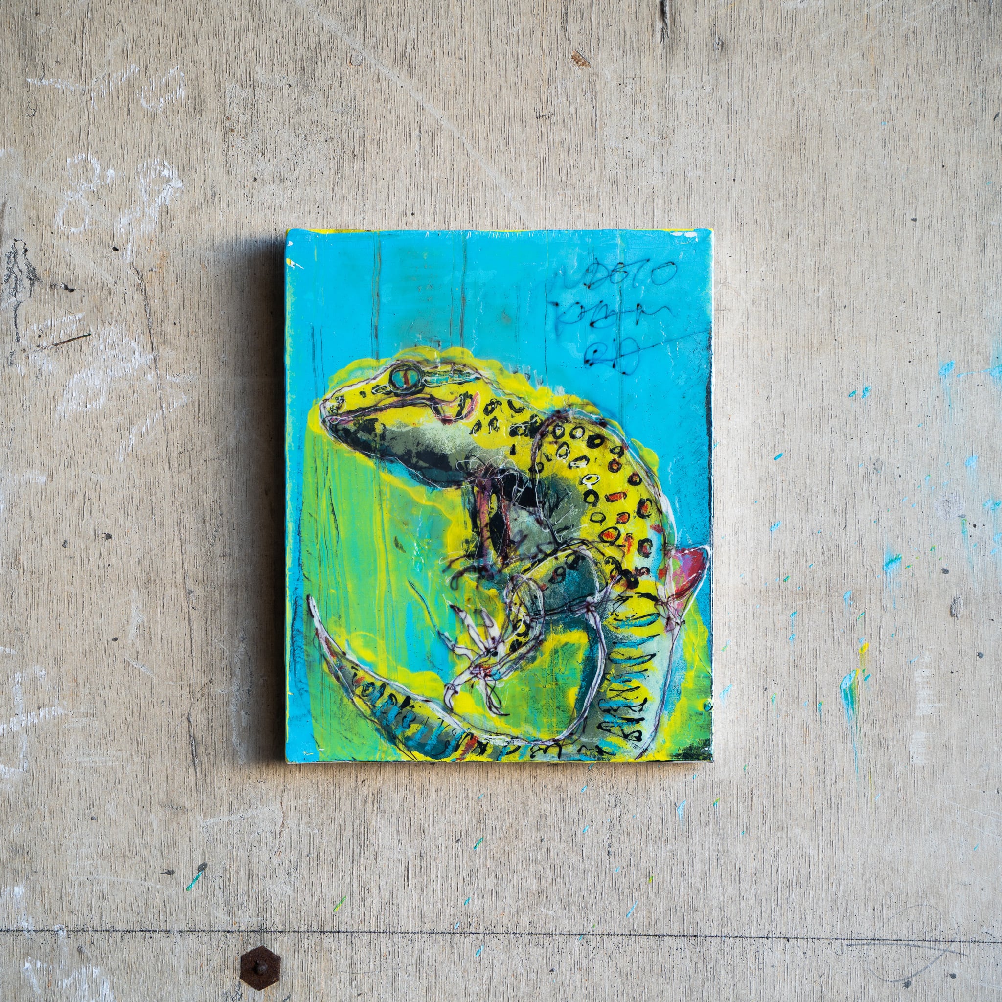 北村直登 原画 F3サイズ ヤギ 北村直登 原画 F3サイズ ヤギ