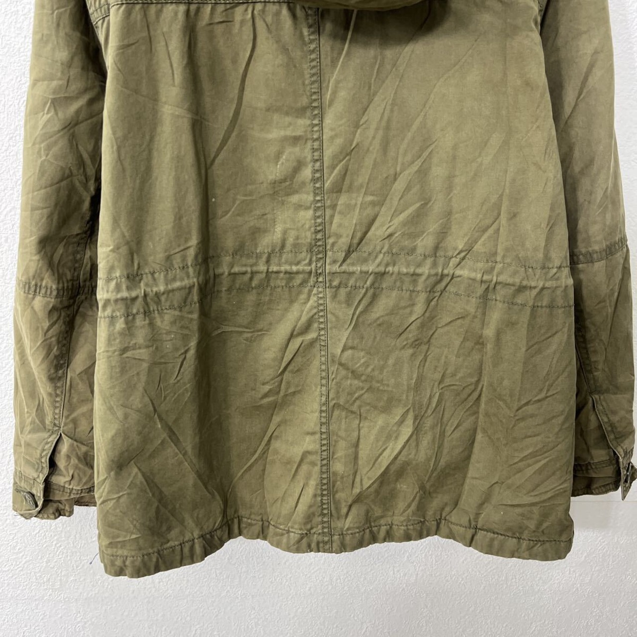 AMERICAN EAGLE ジャケット M カーキ アメリカンイーグル ジップアップ 