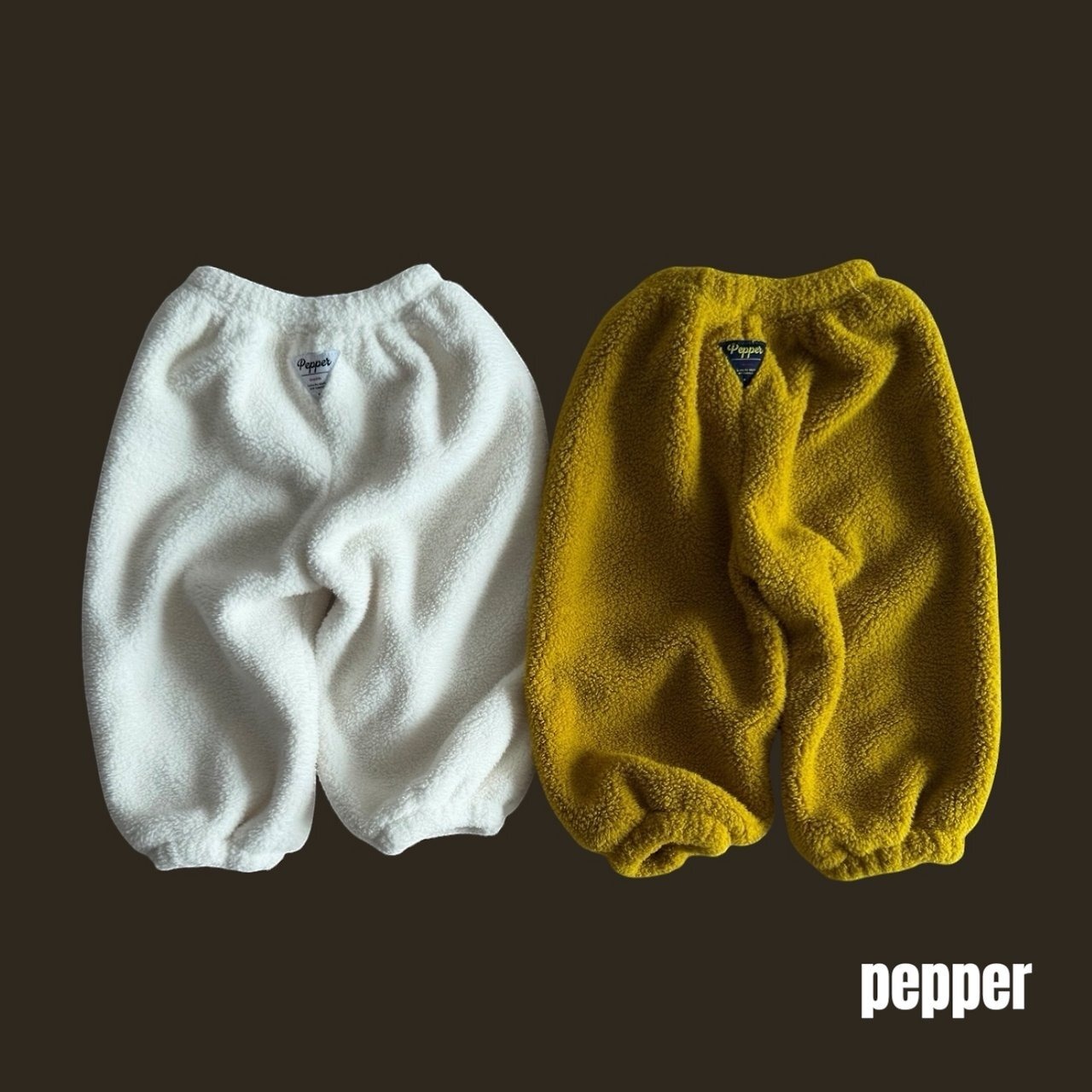 ペッパー / PEPPER / ビションジョガーパンツ / 韓国子供服 / キッズ / 26winter〖取寄〗*XS~XL*