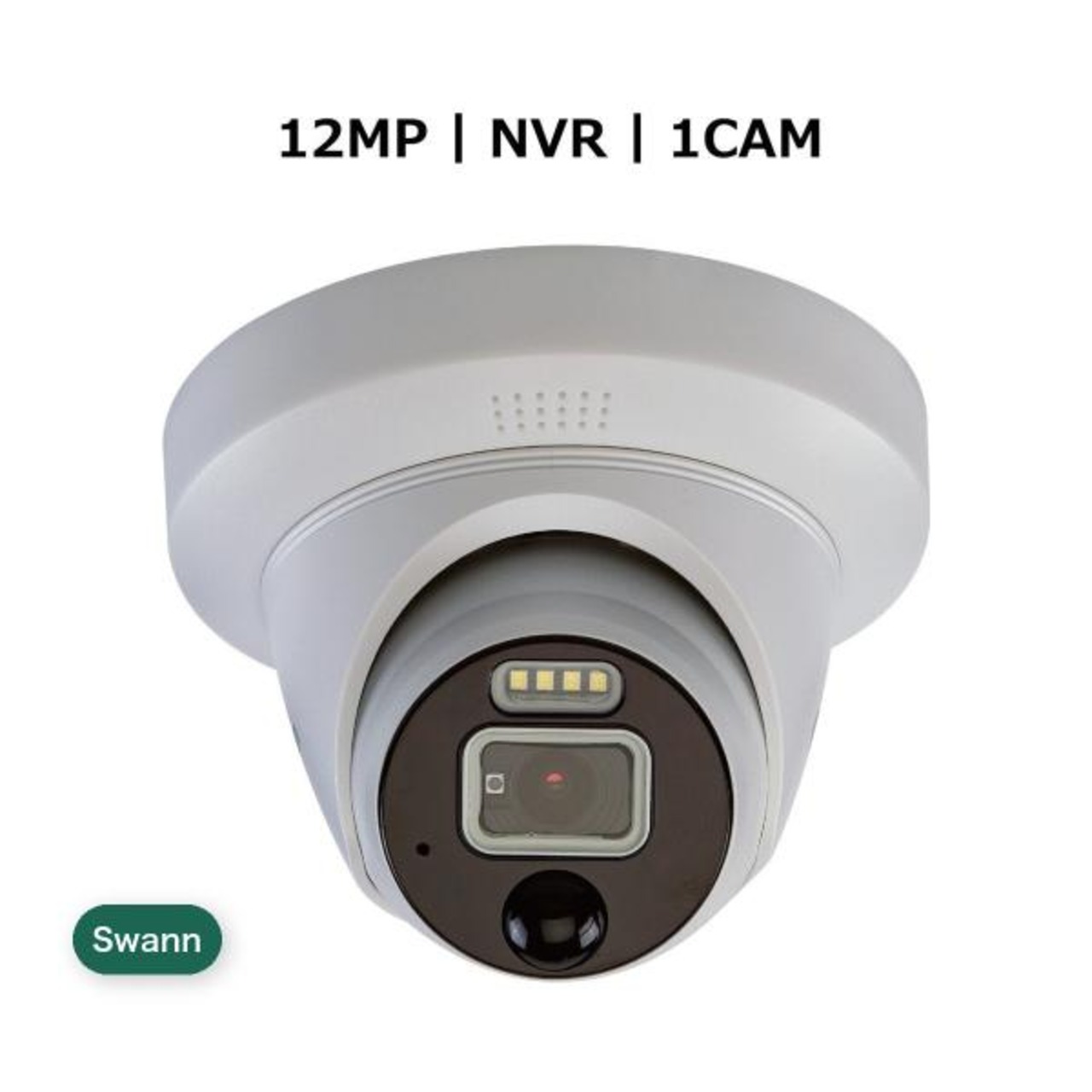 Swann（スワン）12MP NVR セキュリティドーム型カメラ