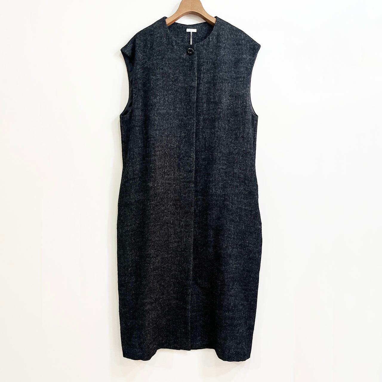 COMM.ARCH. コム・アーチウールアルパカロングジレ