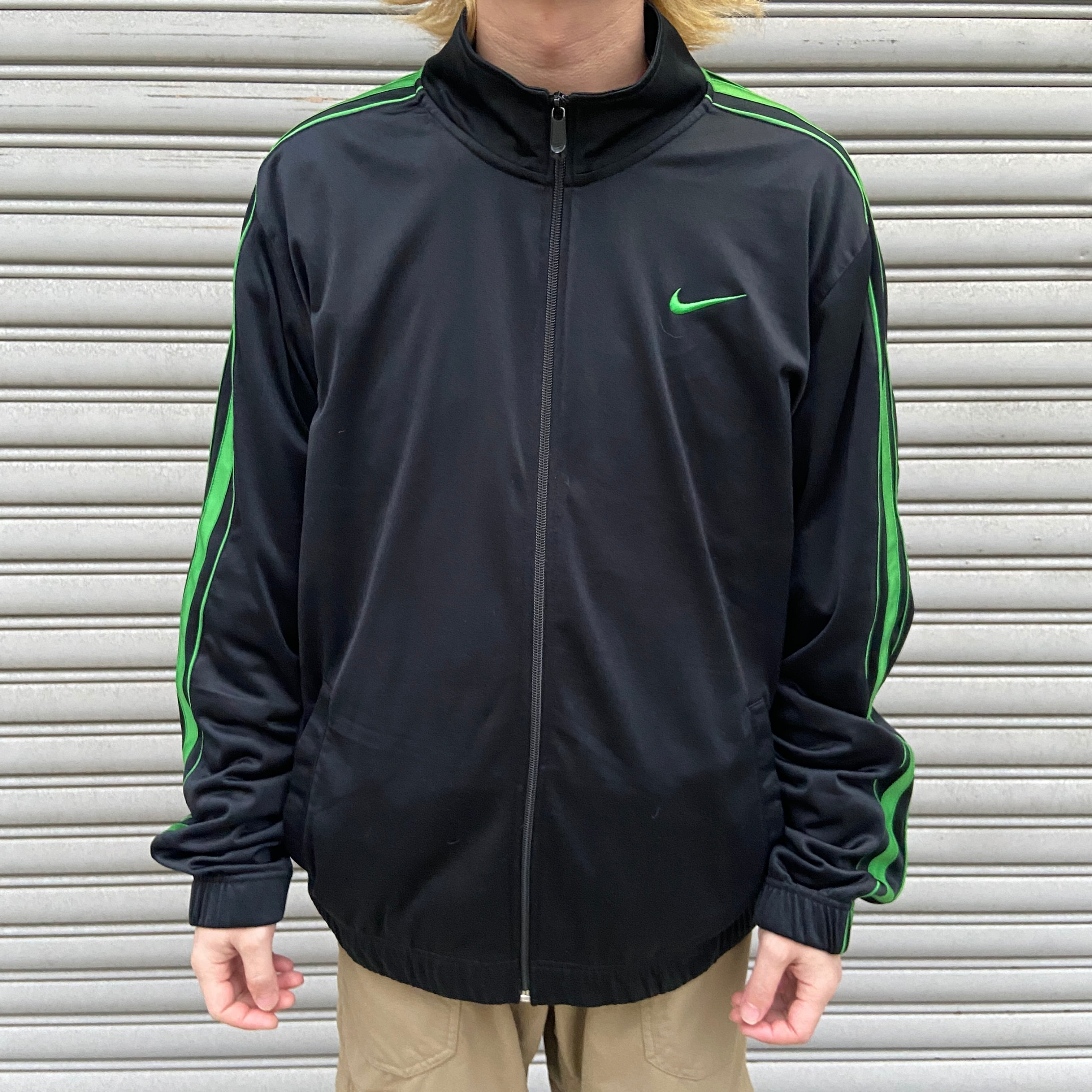 NIKE フルジップ トラックジャケット【M】ブラック BRISCOE