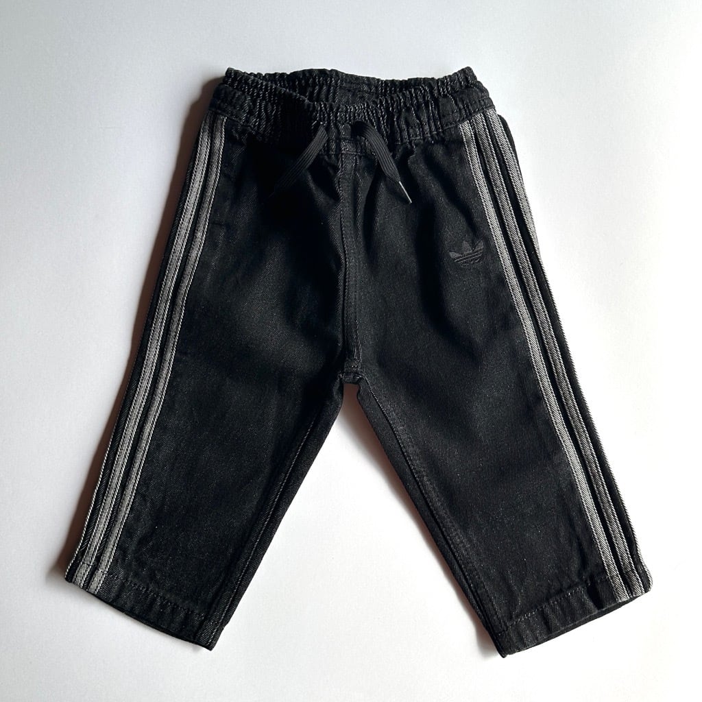 adidas originals Firebird Denim Track Pants【80-100cm】Black Denim