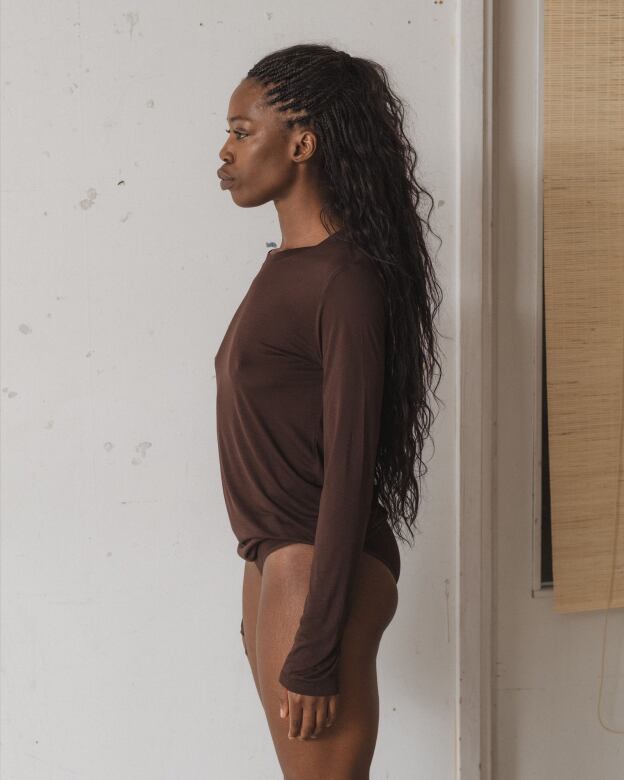 Baserange (ベースレンジ) BAMBOO LYOCELL LONG SLEEVE TEE (TACTILE