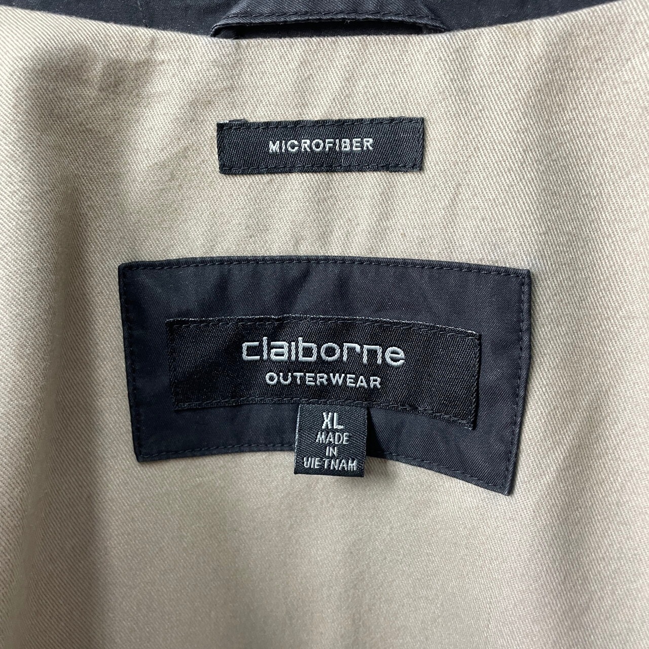 Claiborne マイクロファイバー ピーチスキン スイングトップ メンズ2XL 