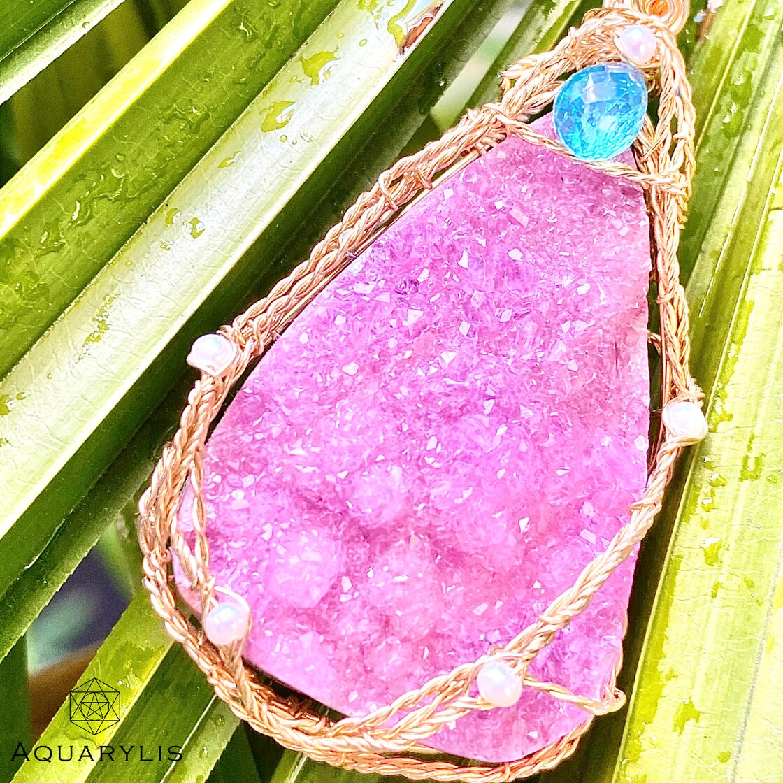 生きる歓びを伝える石｜ピンクコバルトカルサイト｜アパタイト