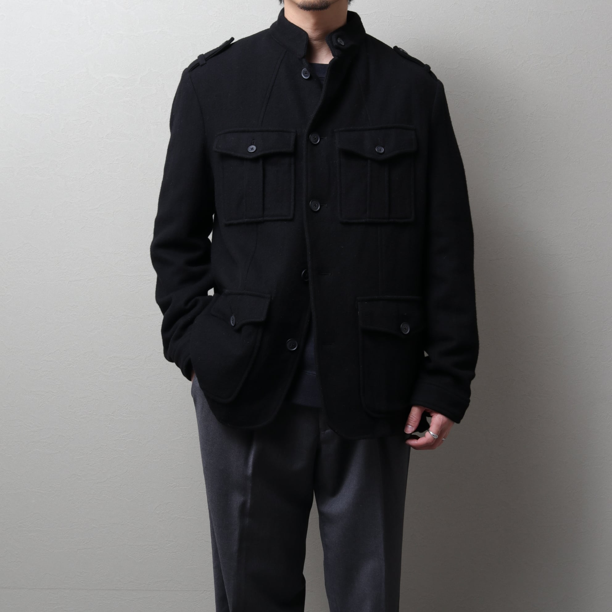 00's OLD NAVY Wool Drizzler Jacket 