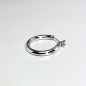 PLAIN HOOP [LARGE] / プレーンフープピアス L
