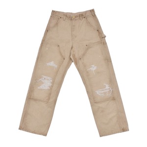 【KAMIYA】BORO Duck Painter Pants