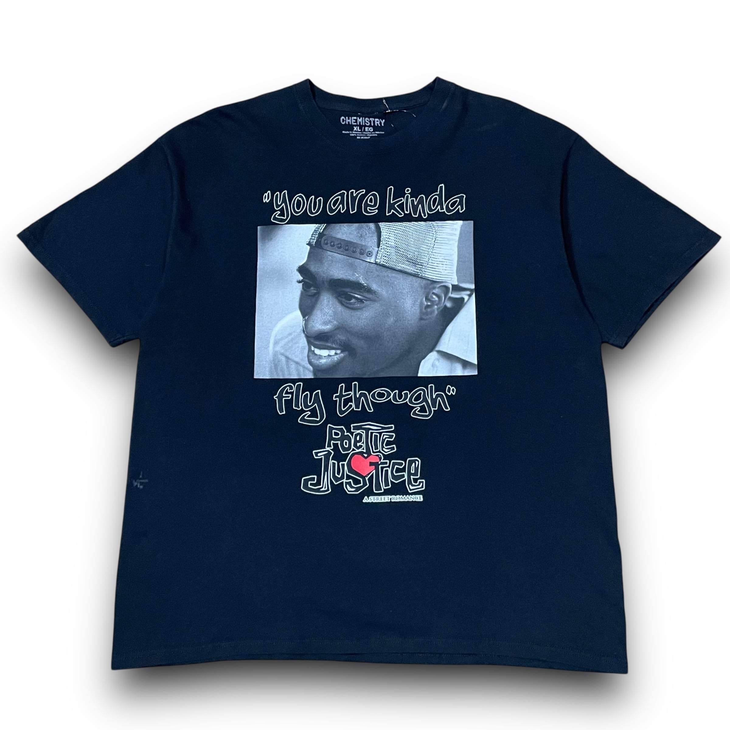 90s クリスチャン・フレッチャー アイアンクロス スカル Tシャツ 紺