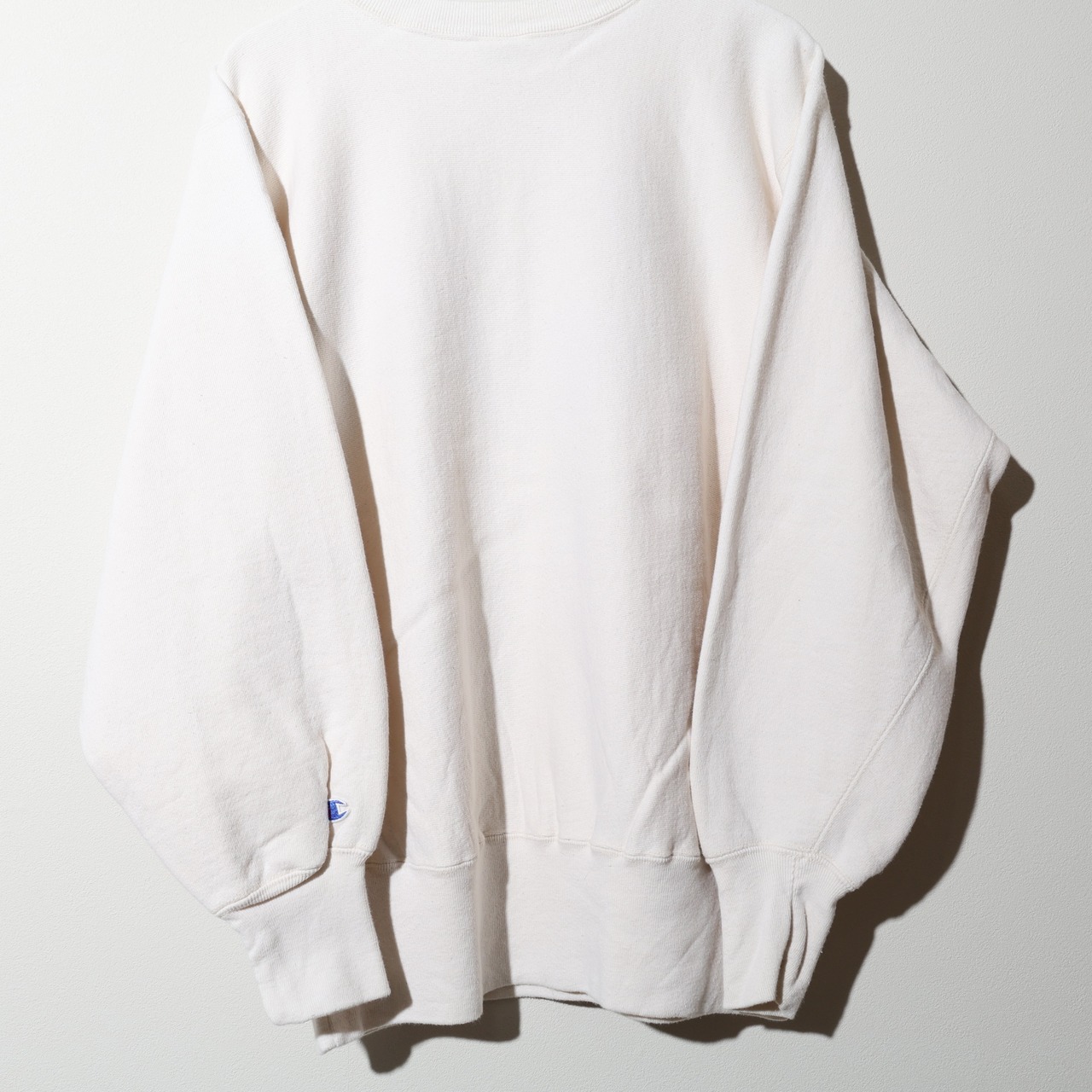 極美品 L 90s USA アイボリー 刺繍 Reverse Weave Champion リバースウィーブ チャンピオン