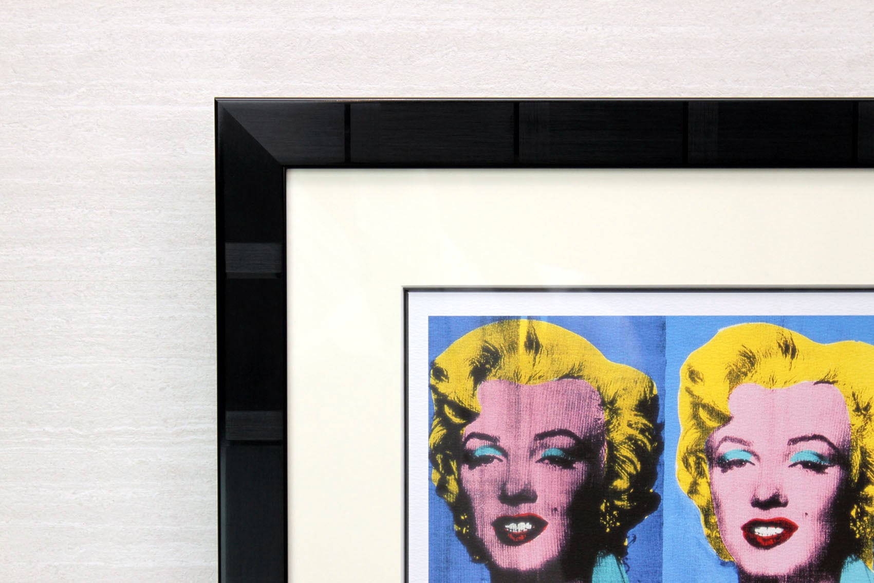 アンディ ウォーホル「25色のマリリン モンロー 1962」展示用フック付大型サイズジークレ ポップアート 絵画